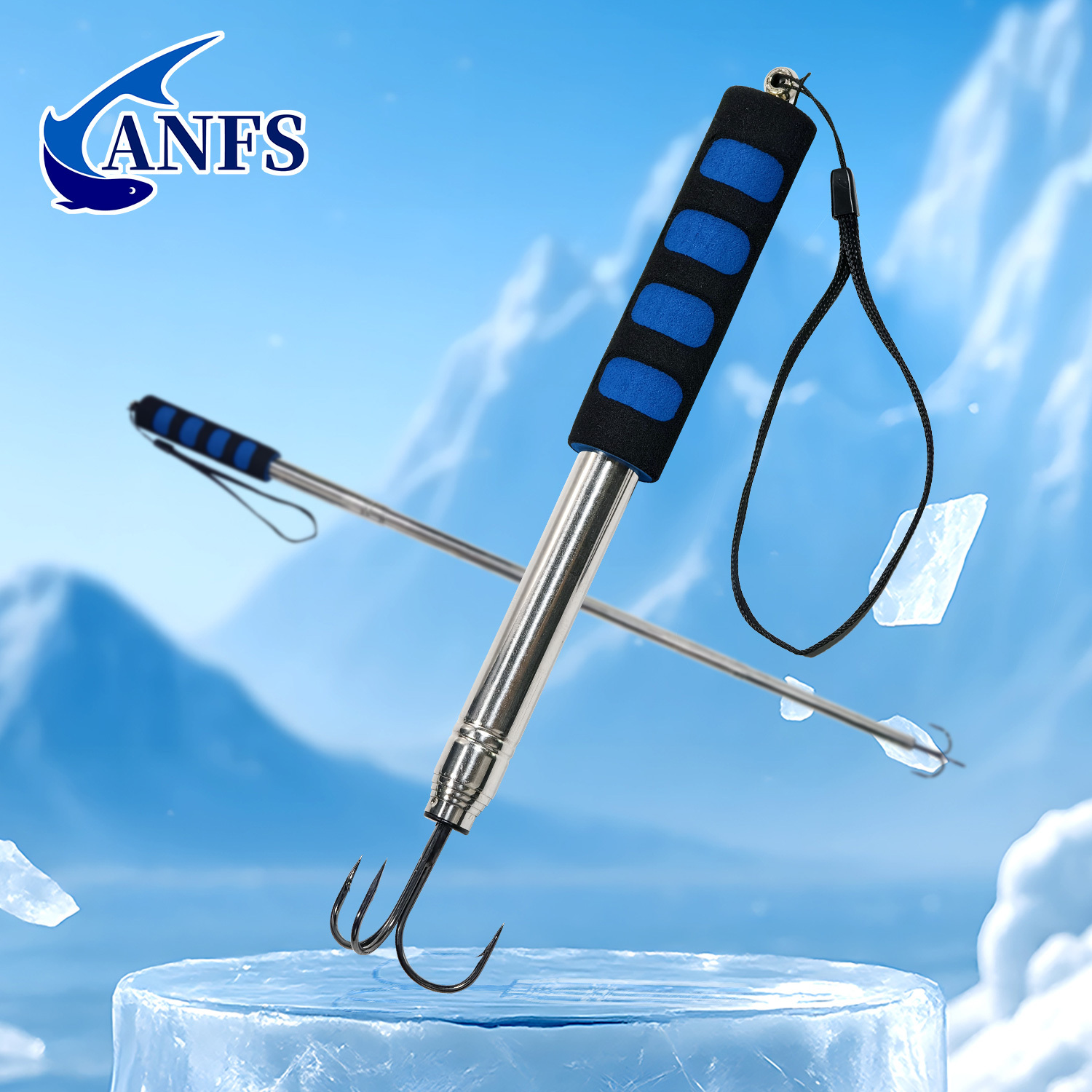 Ice Fishing Tip Up - ANFS 1 pieza de polaina de