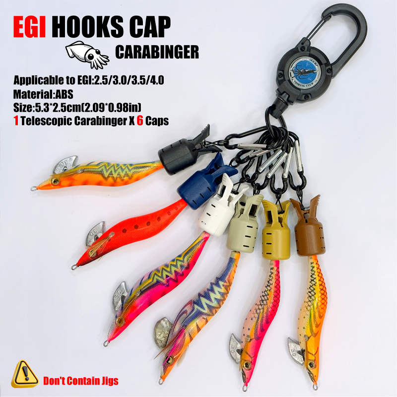 Fishing Equipment Carp - Gorros de anzuelo de calamar y