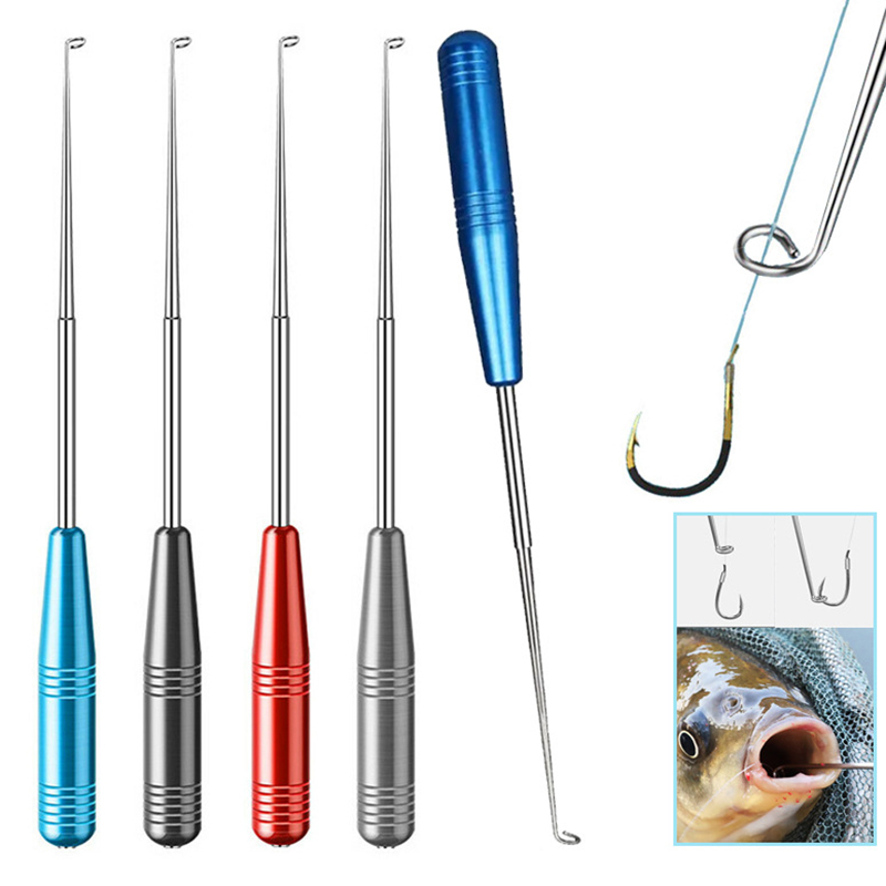 Ice Fishing Tip Up - Extractor de seguridad de acero inoxidable,