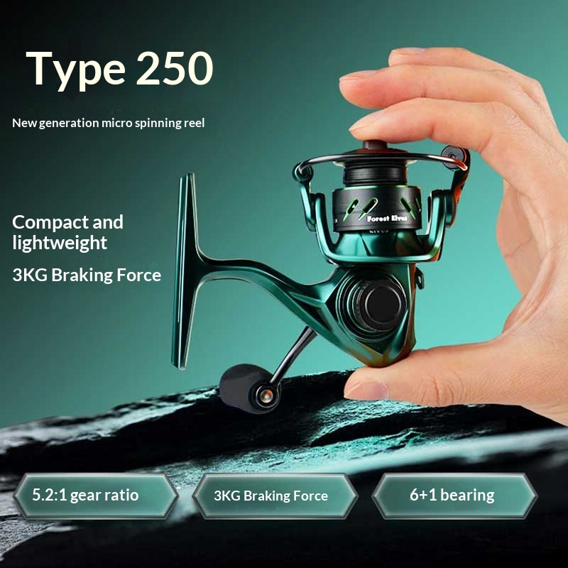 Abu Garcia Reel Max - Carrete de pesca giratorio Kedens 250,