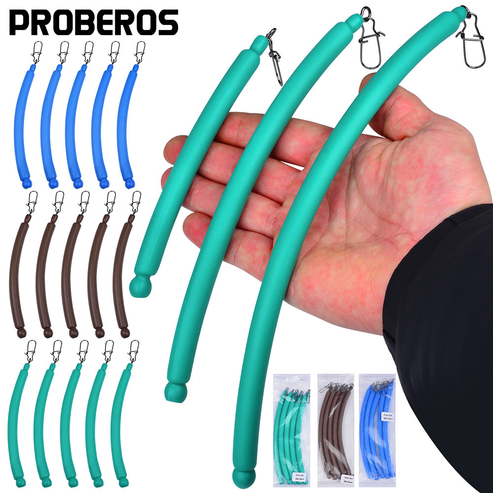 Ice Fishing Tip Up - Proberos 5 pesas deslizantes para arrastrar,