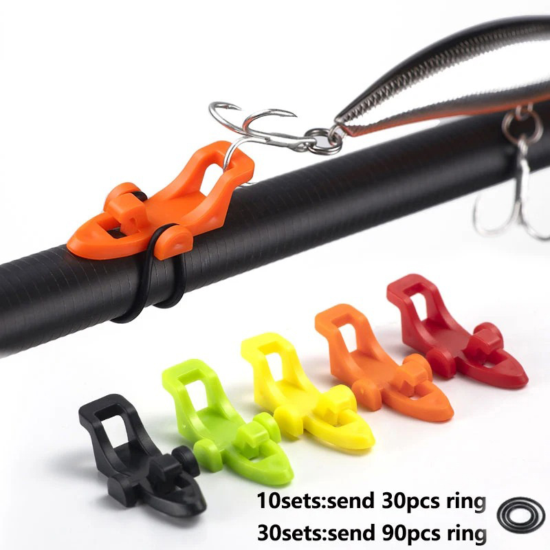 10-30 Uds caña de pescar ganch - Ice Fishing Tip Up reseña y precio